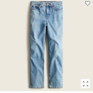 NWT J. Crew High-Rise 90s Classic Straight Jeans